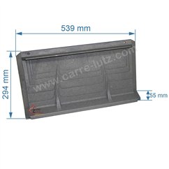 DV0020332 Plaque arrière pour foyer de cheminée compatible avec Deville 7880 - P0020332 114,80 €