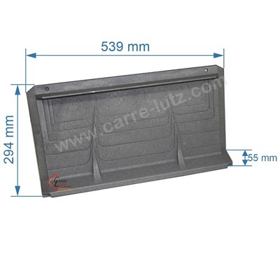 DV0020332  Plaque arrière pour foyer de cheminée compatible avec Deville 7880 - P0020332 114,80 €