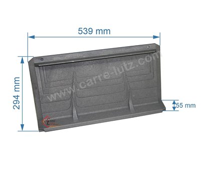 DV0020332  Plaque arrière pour foyer de cheminée compatible avec Deville 7880 - P0020332 114,80 €