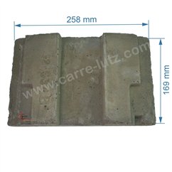 FB105230  105230 - Supplement de brique avant 12534B de convecteur Franco Belge  17,40 €