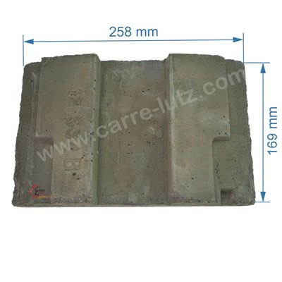 FB105230  105230 - Supplement de brique avant 12534B de convecteur Franco Belge  17,40 €