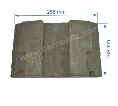 FB105230  105230 - Supplement de brique avant 12534B de convecteur Franco Belge  17,40 €