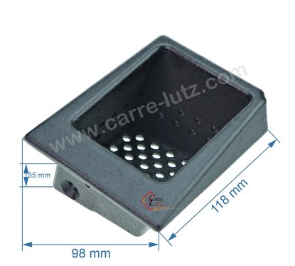 704426 895733490 - Pot bruleur ou creuset de foyer pour poele a granulé Palazzetti 96,00 €