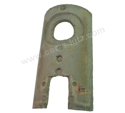 00001306163 - Brique arrière 107333736 pour convecteur Godin Belle époque 3736 Petit Godin 3720