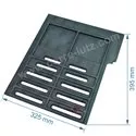 Demi grille droite 10209660125053 pour insert Godin 660125
