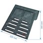Demi grille droite 10209660125053 pour insert Godin 660125 Demi grille droite 10209660125053 pour insert Godin 660125