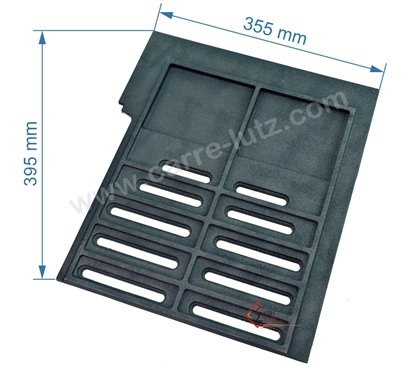 Demi grille gauche 10208660125053 pour insert Godin 660125