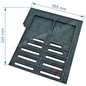Demi grille gauche 10208660125053 pour insert Godin 660125