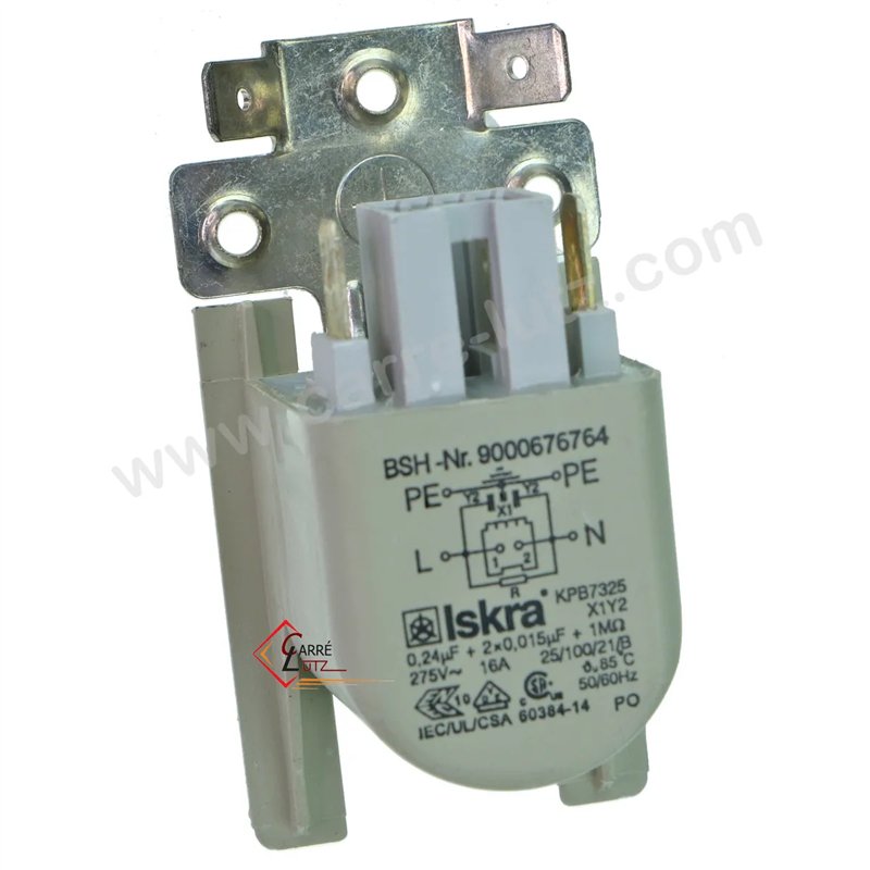 230110 00619725 - Filtre antiparasite de lave linge Bosch Siemens 17,80 € 230110 00619725 - Filtre antiparasite de lave linge Bosch Siemens 17,80 €