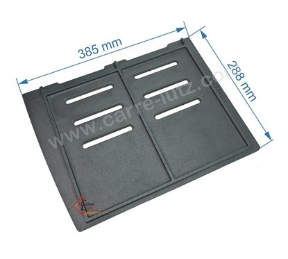 702025  Demie grille gauche de foyer de poêle compatible avec Invicta Sedan - F610524B 80,50 €
