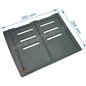 Demie grille gauche de foyer de poêle compatible avec Invicta Sedan - F610524B