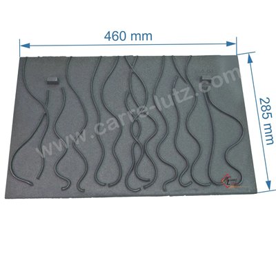 702040  Taque décorée de foyer de poêle compatible avec Invicta - F660131B FB60600131 102,00 €