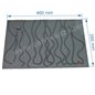 Taque décorée de foyer de poêle compatible avec Invicta - F660131B FB60600131