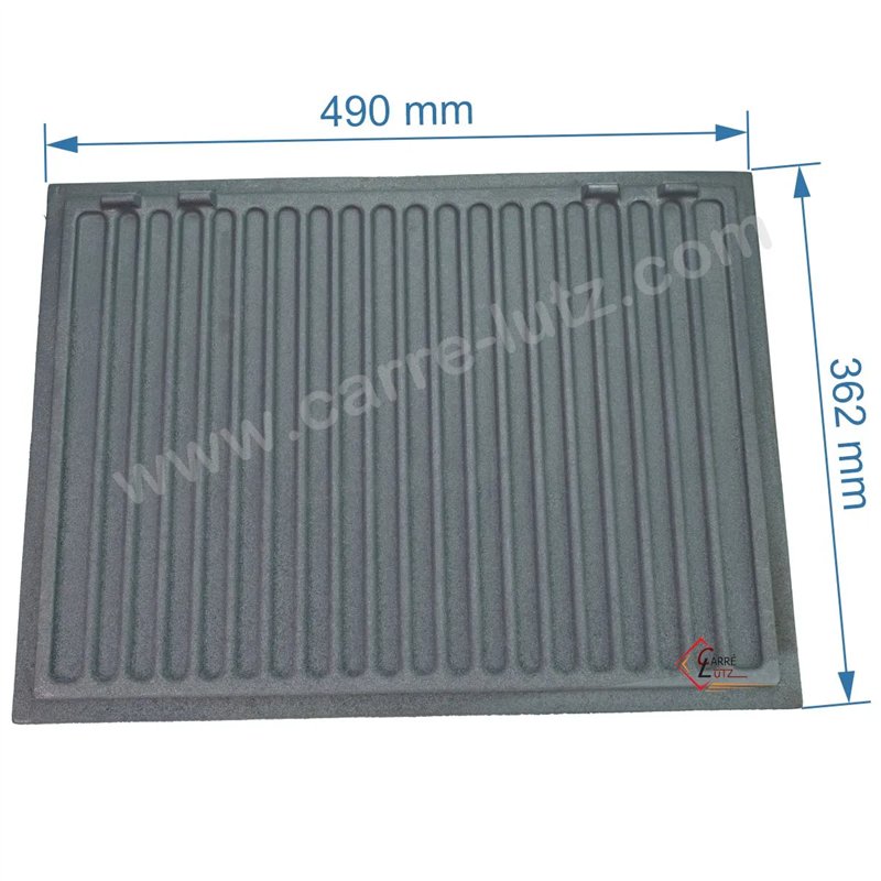 F670807B - Taque décorée FB60700224 de foyer Invicta
