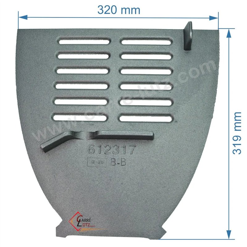 F612317B - Grille gauche de poele KAORI Invicta 
