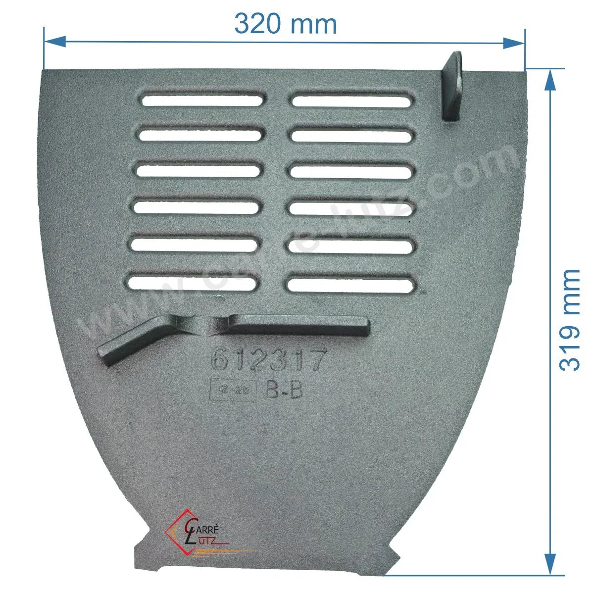 702085  F612317B - Grille gauche de poele KAORI Invicta  51,00 €