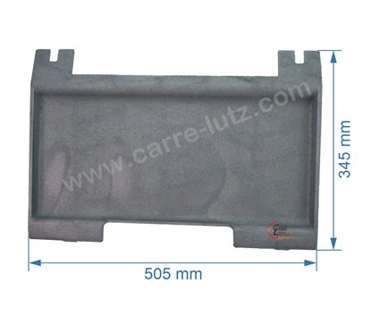 702129 F610170B - deflecteur de poêle Invicta Le ch'ti poêle 85,90 €