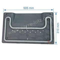 Taque de poêle compatible avec Invicta Tennessee - F610323B