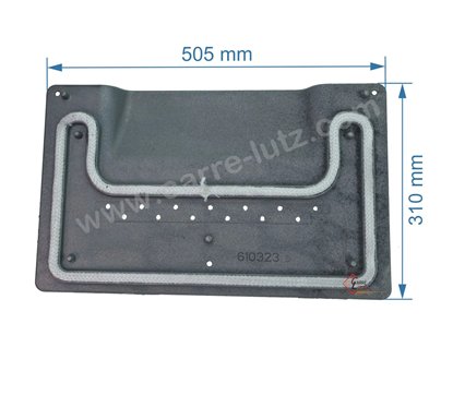 F610323B - Taque de poêle Invicta Tennessee