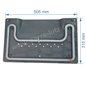 Taque de poêle compatible avec Invicta Tennessee - F610323B Taque de poêle compatible avec Invicta Tennessee - F610323B