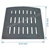 702158  Grille foyère de foyer compatible avec Invicta Foyer 800 - F680875B 77,20 €