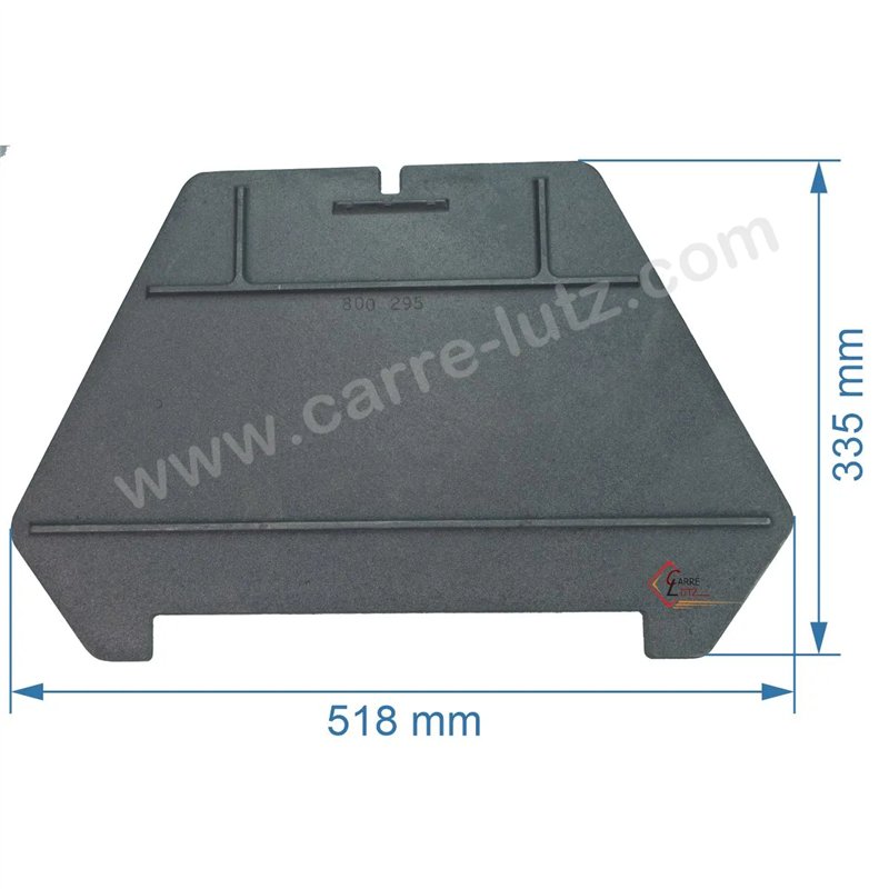 Deflecteur de foyer compatible avec Invicta - F680295B