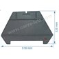 Deflecteur de foyer compatible avec Invicta - F680295B
