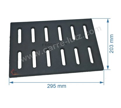 702243  Grile d' insert 650 F665212B-A Deville 77,90 €