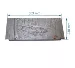 DV0019508  P0019508 - Plaque arrière pour poêle à bois Deville 7762 7765 7787 69,70 €
