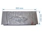 Plaque arrière pour poêle à bois compatible avec Deville 7762 7765 7787 - P0019508 Plaque arrière pour poêle à bois compatible avec Deville 7762 7765 7787 - P0019508