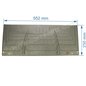 Plaque arrière pour foyer insert compatible avec Deville 7856 - P0020180