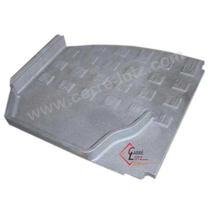 Plaque latérale droite pour foyer insert compatible avec Deville 7867 - P0021590