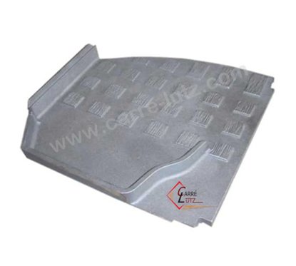 P0021590 - Plaque latérale droite pour foyer insert Deville 7867