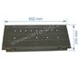 Plaque arrière de convecteur compatible avec Deville 7789 - P0050878