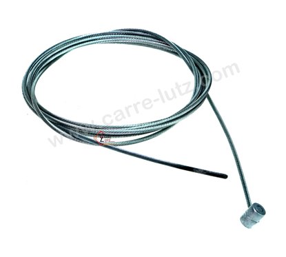 Câble souple embout tonneau