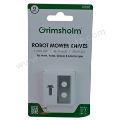 99879004  WA0176 - 12 Lames de robot tondeuse WORX  13,20 €