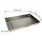 Cendrier pour insert compatible avec Deville 7867 - P0020366 Cendrier pour insert compatible avec Deville 7867 - P0020366