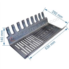 DV0021587  Corbeille de foyer pour foyer insert compatible avec Deville 7867 - P0021587 P0018624 109,70 €