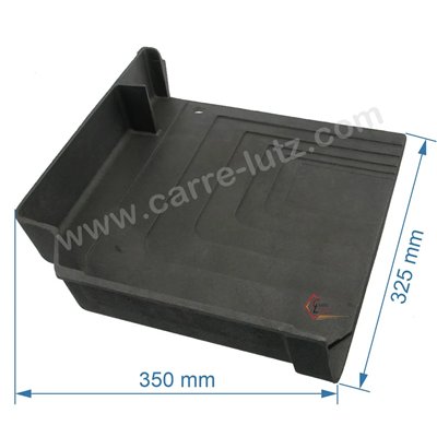 DV0022501  P0022501 - Plaque latérale gauche de foyerpour insert Deville 7880 77,40 €