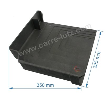 DV0022501  P0022501 - Plaque latérale gauche de foyerpour insert Deville 7880 77,40 €