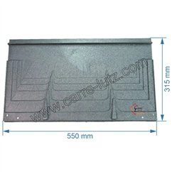 DV0022982  P0022982 - Plaque arrière de foyer Deville  105,40 €