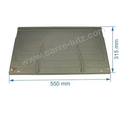 DV0022982  P0022982 - Plaque arrière de foyer Deville  105,40 €