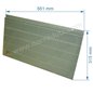 Plaque arrière pour foyer insert compatible avec Deville 7839 7841 - P0027868