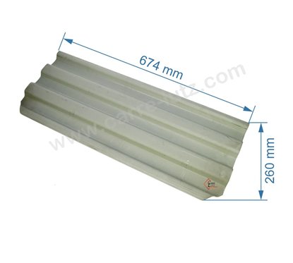 DV0031012  Déflecteur de foyer pour insert compatible avec Deville 7897 - P0031012 88,40 €