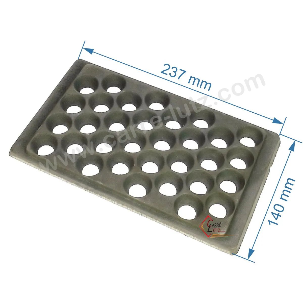 DV0031166  P0031166 - Demi grille de fond de foyer Deville 7897 59,20 €