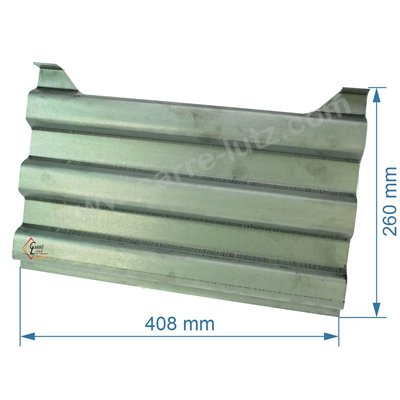 DV0036889  P0025778 ou P0017955 - Déflecteur pour foyer insert Deville 7842 78,90 €