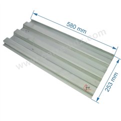 DV0046325  Déflecteur de foyer pour insert compatible avec Deville C07796 - P0046325 75,90 €