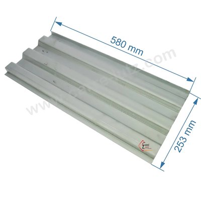 DV0046325  Déflecteur de foyer pour insert compatible avec Deville C07796 - P0046325 75,90 €