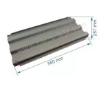 DV0047202  P0047202 ou P0018526 - Déflecteur pour foyer insert Deville 7850 7856 55,70 €