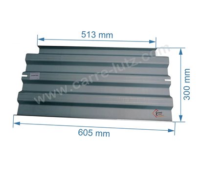 DV0047205  P0047205 ou P0018316 - Déflecteur pour foyer insert Deville 7867/3 68,40 €